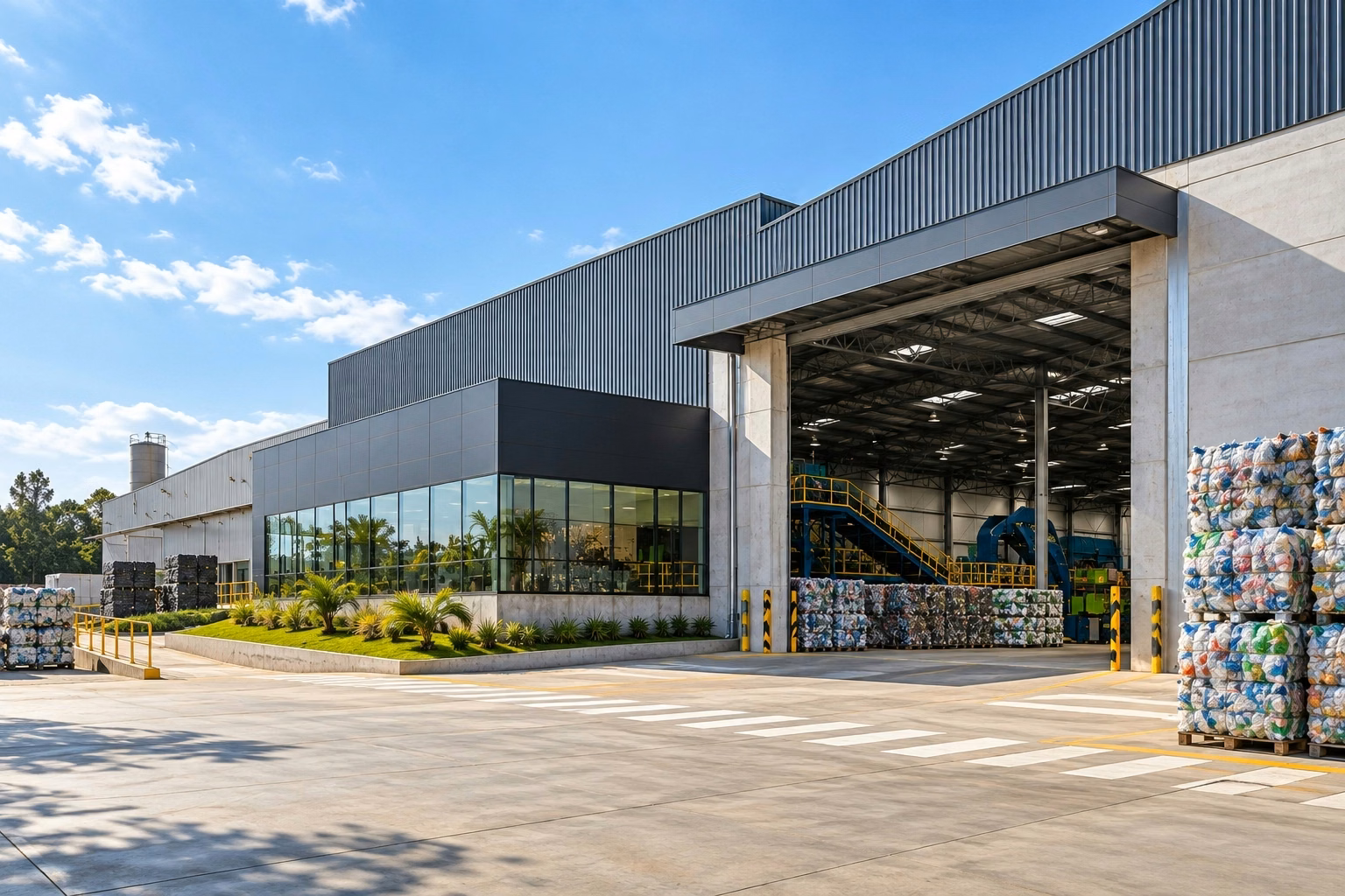 Instalação industrial da GRUPTIZ